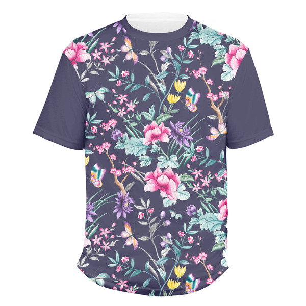 Custom Chinoiserie Men's Crew T-Shirt - X Large
