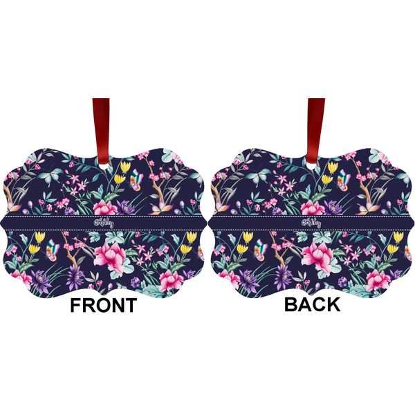 Chinoiserie Metal Benilux Ornament - Front and Back (APPROVAL)