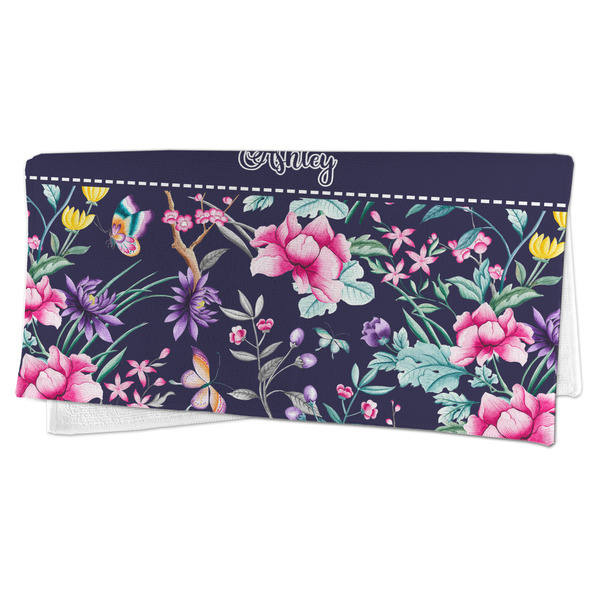 Chinoiserie Microfiber Dish Rag - FOLDED (half)