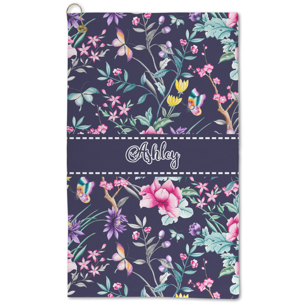 Custom Chinoiserie Microfiber Golf Towel - Large (Personalized)