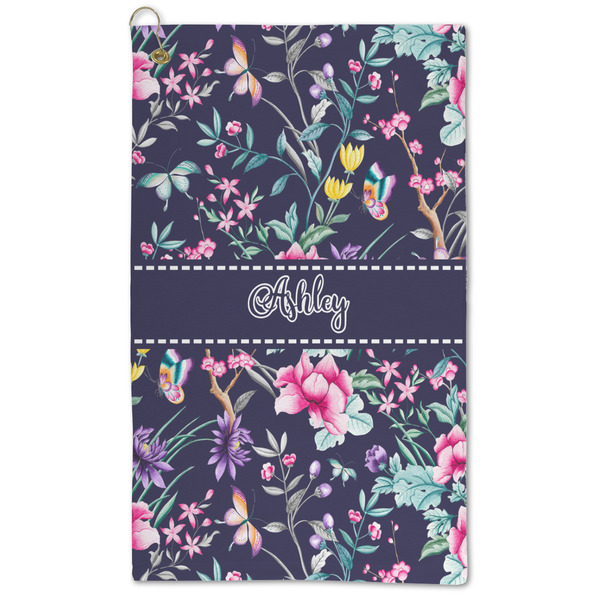 Custom Chinoiserie Microfiber Golf Towel (Personalized)