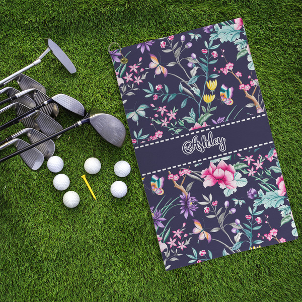 Chinoiserie Microfiber Golf Towels - LIFESTYLE