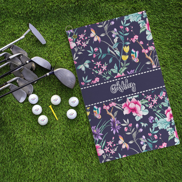 Chinoiserie Microfiber Golf Towels - LIFESTYLE