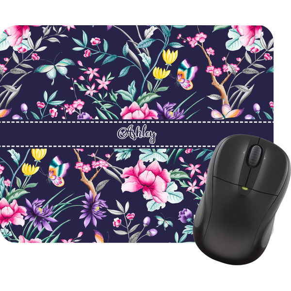 Custom Chinoiserie Rectangular Mouse Pad (Personalized)