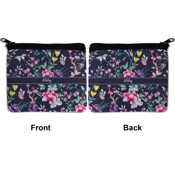 Chinoiserie Neoprene Coin Purse - Front & Back (APPROVAL)