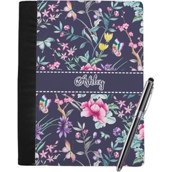 Chinoiserie Notebook Padfolio - Large w/ Name or Text