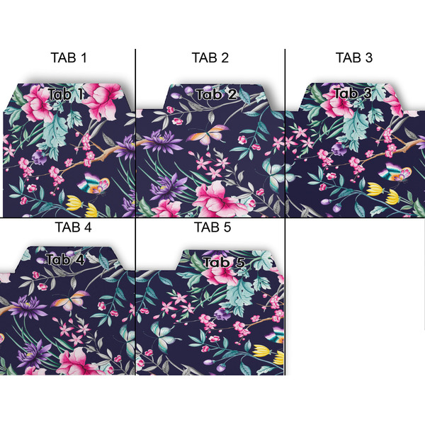 Chinoiserie Page Dividers - Set of 5 - Approval