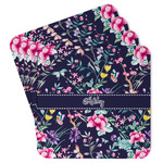 Chinoiserie Paper Coasters w/ Name or Text