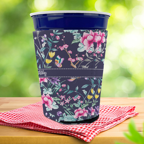 Chinoiserie Party Cup Sleeves - with bottom - Lifestyle