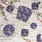 Chinoiserie Party Supplies Combination Image - All items - Plates, Coasters, Fans