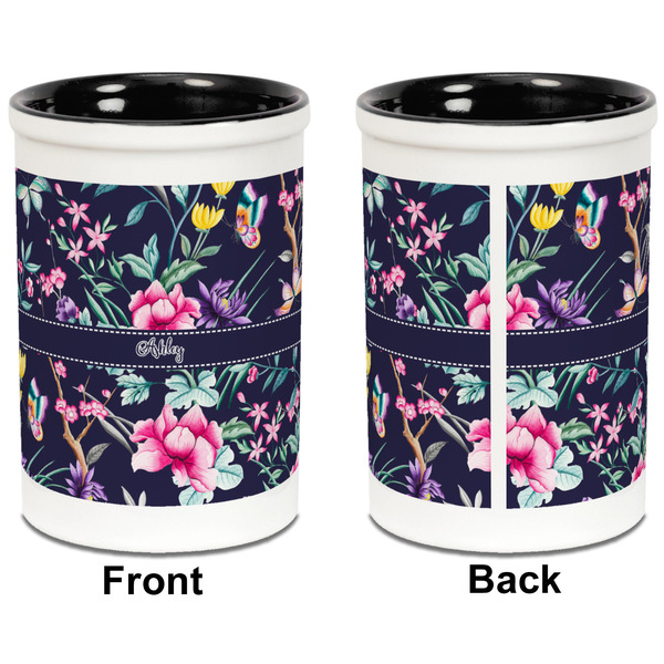Chinoiserie Pencil Holder - Black - approval