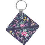 Chinoiserie Diamond Plastic Keychain w/ Name or Text
