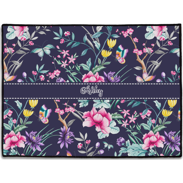 Custom Chinoiserie Door Mat (Personalized)