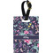 Chinoiserie Personalized Rectangular Luggage Tag