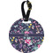Chinoiserie Personalized Round Luggage Tag