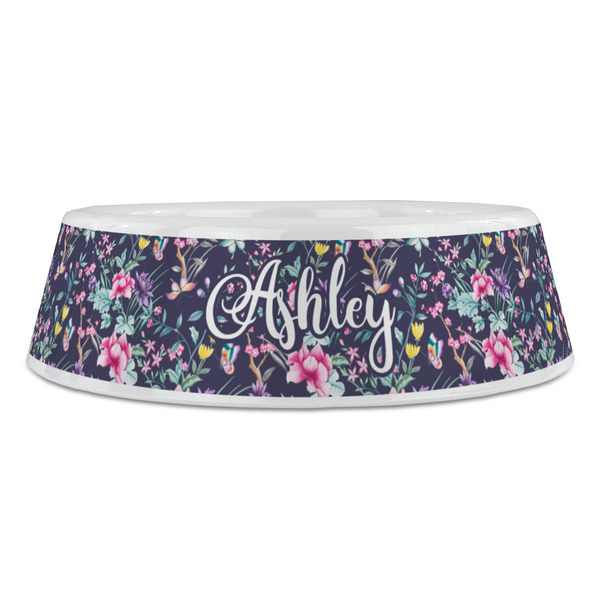 Chinoiserie Plastic Pet Bowls - Large - FRONT