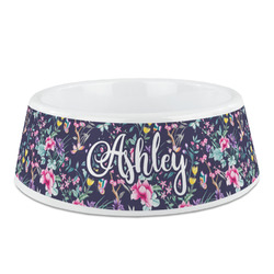 Chinoiserie Plastic Dog Bowl (Personalized)