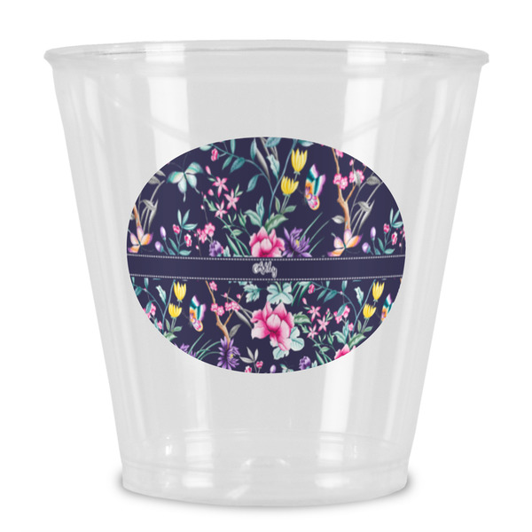 Custom Chinoiserie Plastic Shot Glass (Personalized)