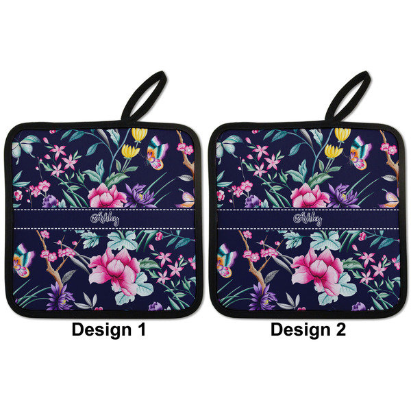 Chinoiserie Pot Holders - Set of 2 APPROVAL