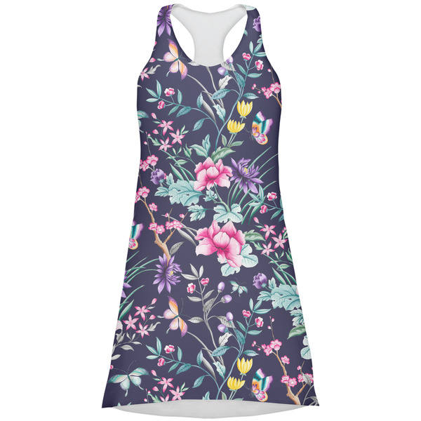 Custom Chinoiserie Racerback Dress - X Large