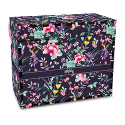 Chinoiserie Wood Recipe Box - Full Color Print (Personalized)