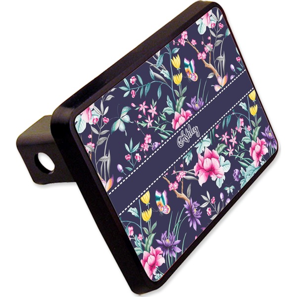 Custom Chinoiserie Rectangular Trailer Hitch Cover - 2" (Personalized)