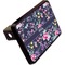 Chinoiserie Rectangular Car Hitch Cover w/ FRP Insert (Angle View)
