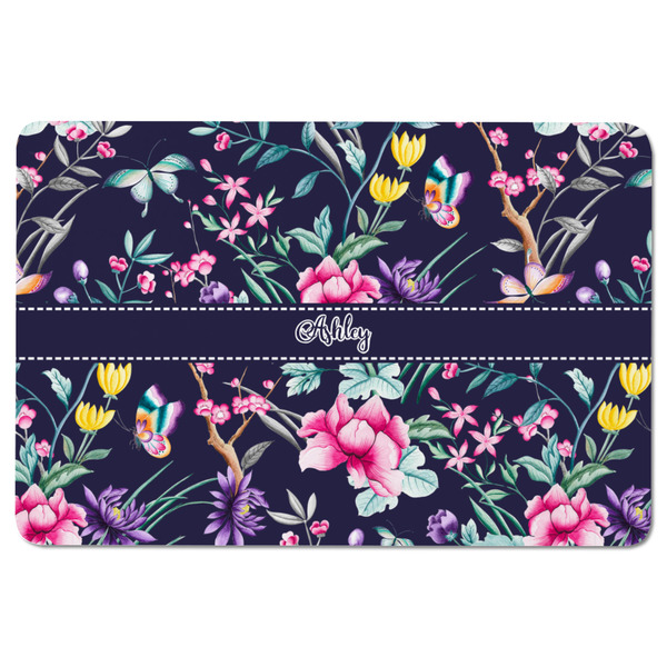 Chinoiserie Rectangular Fridge Magnet - FRONT