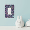 Chinoiserie Rocker Light Switch Covers - Single - IN CONTEXT
