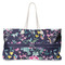 Chinoiserie Large Rope Tote Bag - Front View