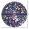 Chinoiserie Round Area Rug - Size