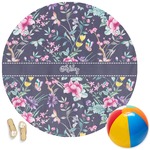 Chinoiserie Round Beach Towel (Personalized)