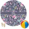 Chinoiserie Round Beach Towel (Personalized)