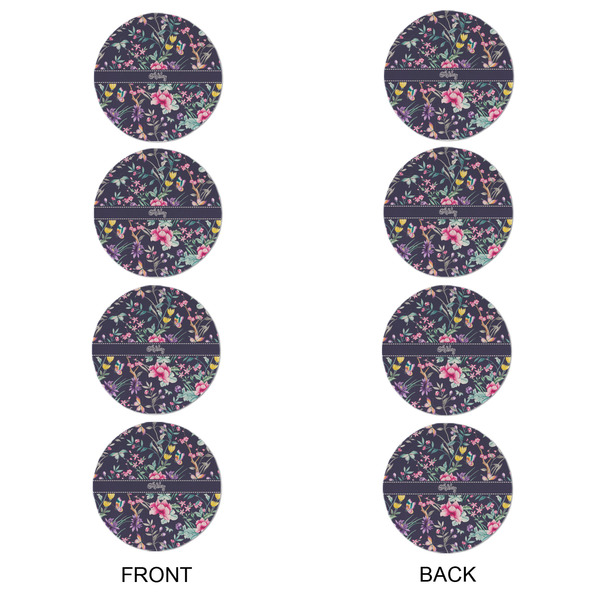 Chinoiserie Round Linen Placemats - APPROVAL Set of 4 (double sided)