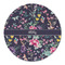 Chinoiserie Round Linen Placemats - FRONT (Double Sided)