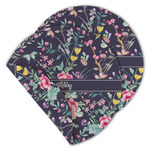 Chinoiserie Round Linen Placemat - Double Sided - Set of 4 (Personalized)