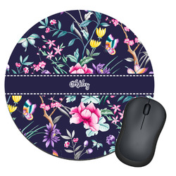 Chinoiserie Round Mouse Pad (Personalized)