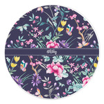 Chinoiserie Round Stone Trivet (Personalized)