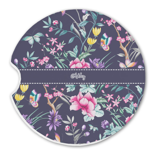 Chinoiserie Sandstone Car Coaster - Single