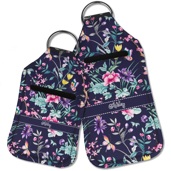 Chinoiserie Sanitizer Holder Keychain - Parent Main