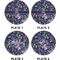 Chinoiserie Set of Appetizer / Dessert Plates (Approval)