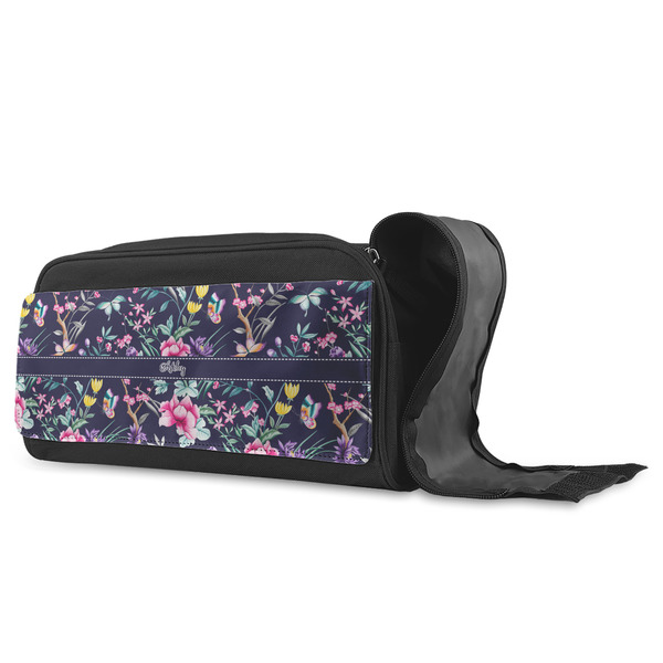 Chinoiserie Shoe Bags - ANGLE (Open)