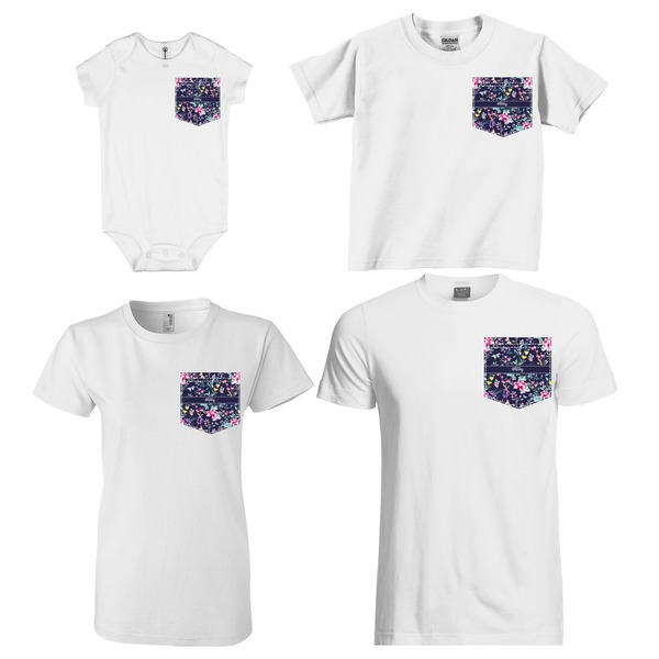 Chinoiserie Sized Pockets on Various Products