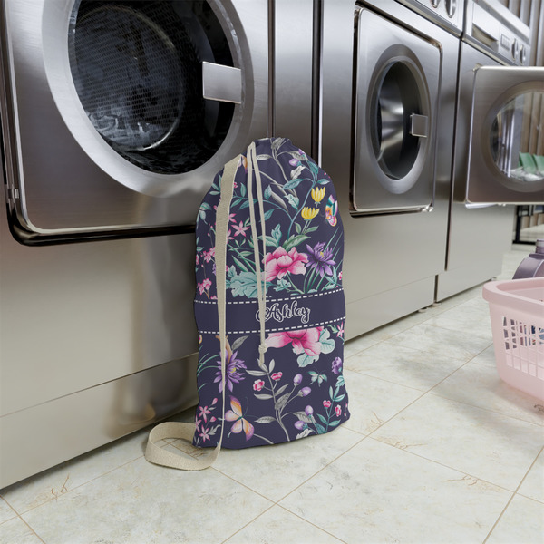 Chinoiserie Small Landry Bag - In Context