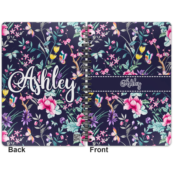 Chinoiserie Spiral Journal 7 x 10 - Apvl