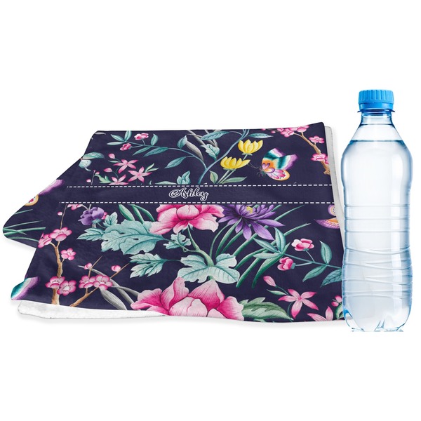 Custom Chinoiserie Sports & Fitness Towel (Personalized)