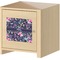 Chinoiserie Square Wall Decal on Wooden Cabinet