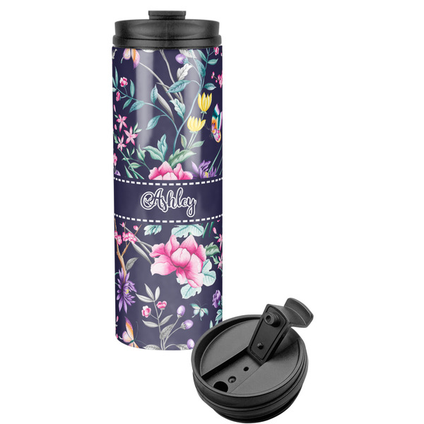 Custom Chinoiserie Stainless Steel Skinny Tumbler (Personalized)