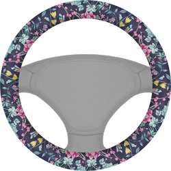 Chinoiserie Steering Wheel Cover
