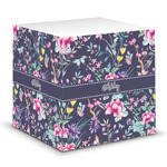 Chinoiserie Sticky Note Cube (Personalized)